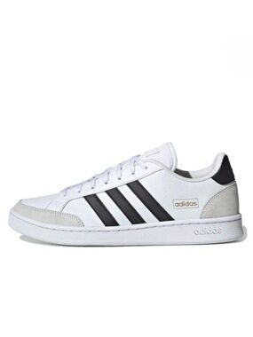 Adidas Men’s Classic Grand‎ Court SE Sneaker Tennis Shoe, White/Black, Size 9.5